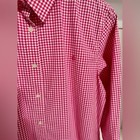 Lauren Ralph Lauren Gingham Check 3 4 Sleeve Button Down Checkered Shirt Large