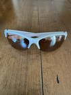 Oakley White Sunglasses With Case   Extra Nose Pads