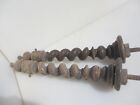 Victorian Turned Wooden Columns Old Legs Wood Baluster Stairs Barley Twist 19 h