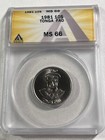 1981 Tonga 10 Seniti Graded Ms 66 By Anacs Low Mintage Fao Issue
