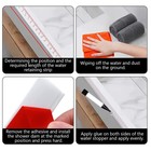 Flexible Quarter Round Molding  Peel And Stick Quarter Round White 6 5 Feet