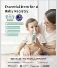Grownsy Nasal Aspirator For Baby  Electric Baby Nose Sucker With Larger Suction 