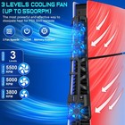 New Cooling Fan For Ps5 Slim Disc   Ps5 Digital Console Cooler Fan Led   Usb 3 0