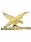 Eagle Key Jewelry Holder Wall Hanging 5 Hooks Wall Mount 18 5cm L X 12cm H Brass