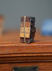 Letterpress Wood Printer Block Typeset Ford Motor Antique Advertising Script Vtg