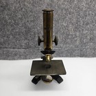 Antique Bausch   Lomb Brass Microscope C 1890-1905 Usda 41420-bai