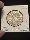 1942 Canada 50 Cents Canadian Silver Half Dollar    jun80    50c