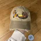 Nintendo Super Mario Bros Hat Made In The 80s Khaki Distressed Dad Hat Cap Clean