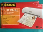 25 Scotch 3m - 11  X 17   291 Mm X 444 Mm  Menu Size Thermal Laminating Pouches
