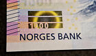 Norway 2019 Banknote Superb Gem Unc New 1000 Kroner Paper Money Bone