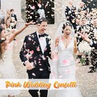 180 Pcs Real Pink Dried Rose Petals Confetti For Wedding Decor