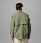 New  Columbia Men s Pfg Bahama    Ii Long Sleeve Shirt  Upf 50 Protects  Cypress