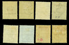 Bechuanaland 1885-87  Hope Seated  Overprinted Complete Set Scott   1-9 Mint Mh