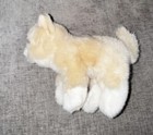 Small Beige Light Orange Tabby Kitty Cat Nordic Souvenirs Approximately 7 Inch