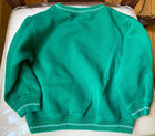 Vintage 1990s Nick Jr  Face Green Sweatshirt Size 3t