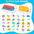 24 Pcs Cute Eraser For Pencils Bulk Cute Supplies Kawaii Erasers For Classroom F