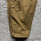 Aeropostale Utility Cargo Pants 8459 Mens Large Brown Relaxed Fit Drawstring Euc