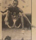 Track And Field News Magazine Insert Card Ad                 Bob Beamon