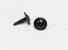 500 Self Tapping drilling Black Screws 1 2  Phillips Truss Head Wafer