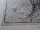 Original 1904 Print Harvest Home By Fw Burton Farming B w Book Illustration 
