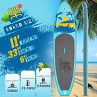 Funwater 11  Inflatable Paddle Board Sup W  Pump  Paddle  Backpack  Fin - Nib