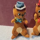 Lot Of 3 Vintage Dakin Dream Pets-japan Sawdust Stuffed Animals - Eager Beavers