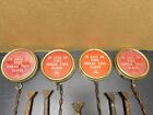  6  Vintage Edwards 1872 - - In Case Of Fire Break This Glass - - -- Lot Of 6