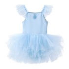 Kids Ballet Tutu Dress Ruffle Sleeve Leotard Dance Costume Girls Girls