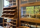 1930s English Oak Haberdashery Cabinet By Dudley   Co   three Available  