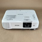 Epson Powerlite 108 Lcd Projector     Remote  Hdmi  Cord - New Lamp  Excellent