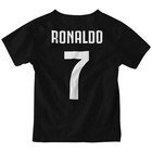 Soccer Tee Ronaldo  7 Juve Jersey Style Unisex T-shirt