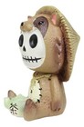 Furrybones Japanese Tanuki Raccoon Dog Skeleton Monster Sit Up Figurine