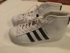 Adidas Kids Pro Model J Nwot White   Black Leather 3 5 Youth