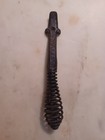 Antique Cast Iron Stove Lid Lifter Ideal Wood Coal Burner Tool Coil Handle Decor