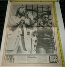 Paul Mccartney Vintage Double Sided 1973 Poster 16 1 2 X 23 Inches Blue Mink