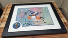 Disney Donald Duck Mickey Philharmagic 2003 Art Framed Picture W coa   Pin