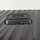 Tumi Delta Toiletry Bag Black Plastic Hard Shell Case Amenity Travel Luxury Nwot
