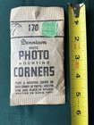 Vintage Dennison White Photo Mounting Corners - 1 Pack Of 170 Unopened