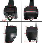 2x Retractable 3 Point Safety Seat Belt Straps Front Auto Vehicle Adjustable