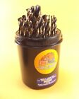 Drill Hog   29 Pc Drill Bit Set Drills Index Hi-molybdenum M7 Lifetime Warranty 