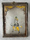 Rare Antique Original Gujarat s Reverse Glass Miniature Painting Old Home Decor
