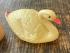 Lot Of 4 Antique Celluloid Animals Swans   Ducks