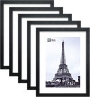 Vck 18x24 Poster Frame In Black With Polished Plexiglass Set Of 5 Horizontal    