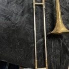 C c  Conn     director     Brass Slide Trombone With Hard Shell Case And Mouthpiece 
