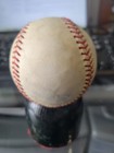 2 Lot Len Coleman President Vintage Official National League Game Used Baseballs