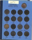 Canada Large Cent Date Set  4  complete  1859-1920  45 Coins  With Varieties