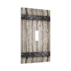 Western Rustic Wooden Barn Door Kitchen Wood Cabin Farmhouse Country Retro Pl   