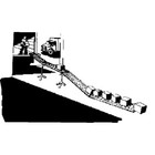 Ashland Conveyor 24x20x10a Skatewheel Conveyor 10ft L 24in  W