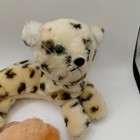 Vintage Dakin Plush Lot - Cheetah   Leopard 1976   Seahorse 1982 Stuffed Animal