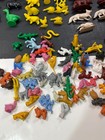 Vintage Marx Toy Figures  Farm And Wild Animals  Big Lot  Rubber